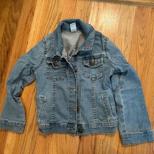 Carter’s blue jean jacket. Size 6/6x